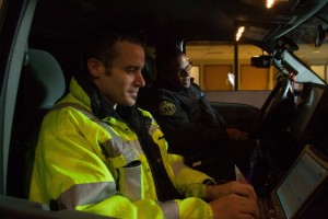 Dan and Titus from A&E's Nightwatch.