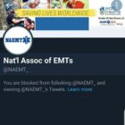 Blocked by the NAEMT